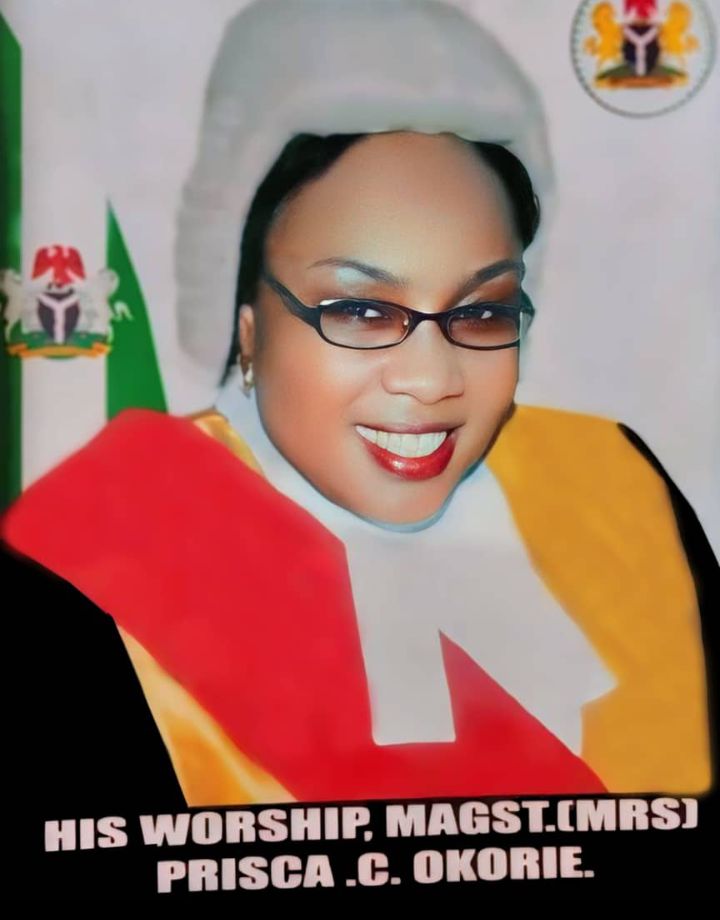 His Worship, PRISCA OKORIE